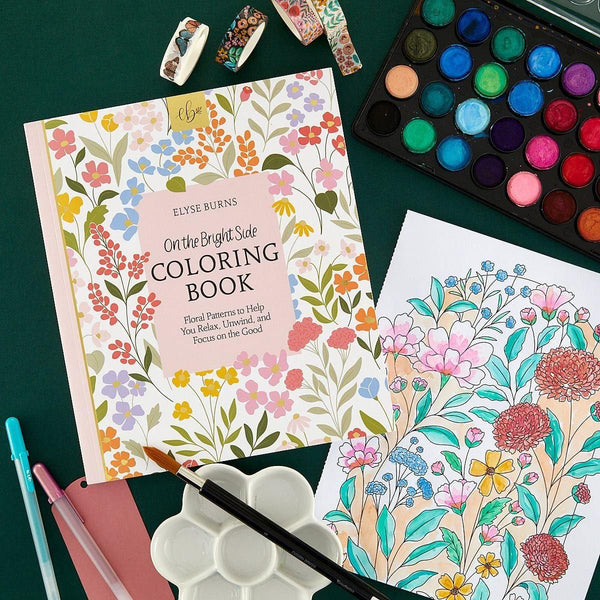 Elyse Breanne Design - On the Bright Side Coloring Book