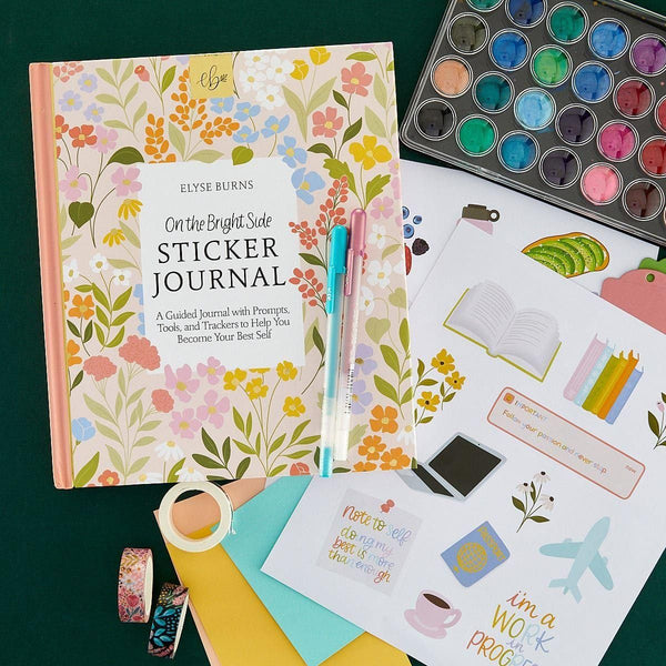 Elyse Breanne Design - On the Bright Side Sticker Journal