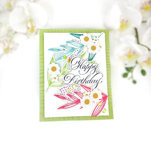 Growing Betterpress Plates & Die Set by Dina Wakley