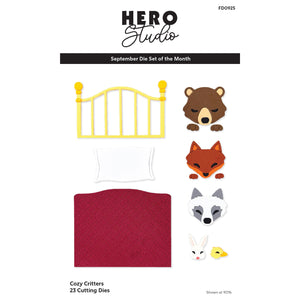 Cozy Critters Die Set of the Month - September 2025