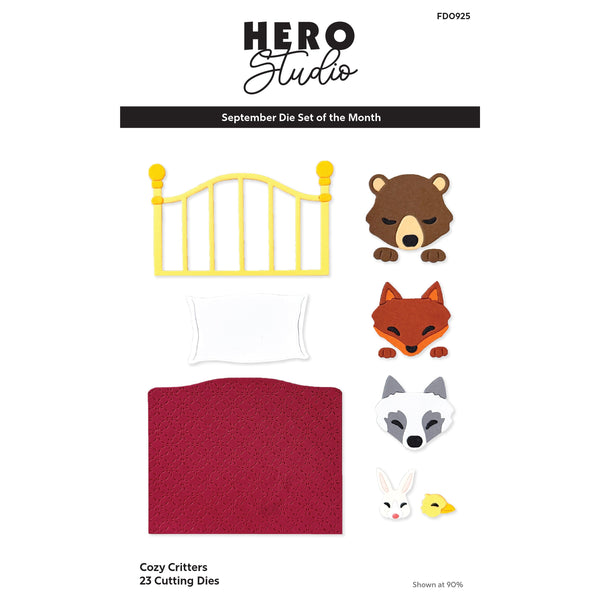 Cozy Critters Die Set of the Month - September 2025