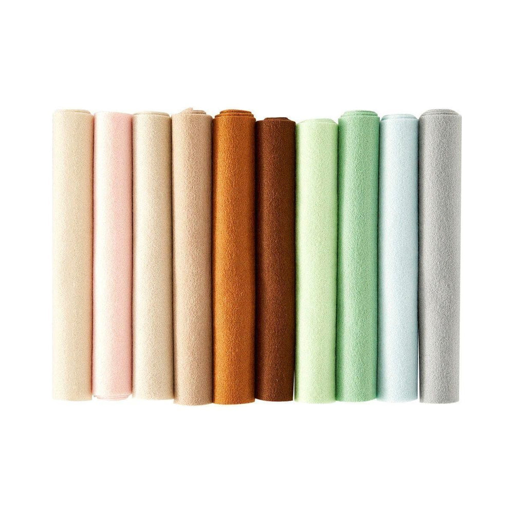 Merino Wool Felt Sheets - Neutral Collection