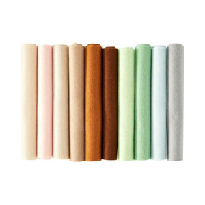 Merino Wool Felt Sheets - Neutral Collection