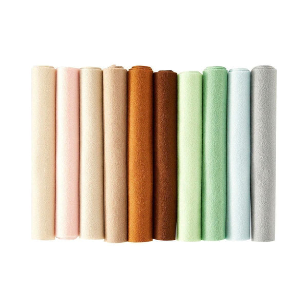 Merino Wool Felt Sheets - Neutral Collection