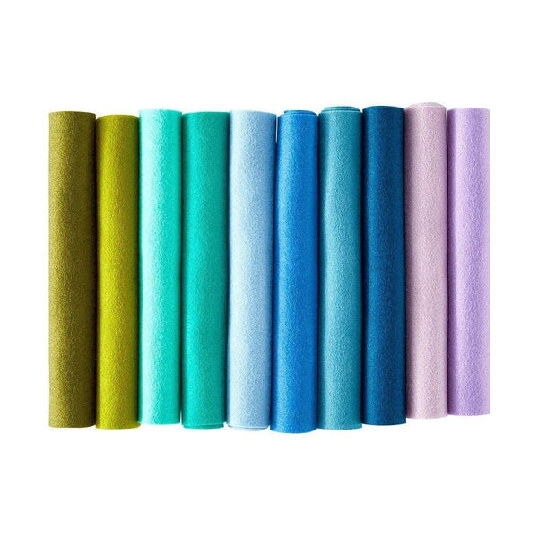 Merino Wool Felt Sheets - Cool Collection