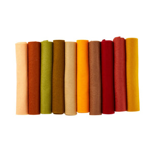 Merino Wool Felt Sheets - Fall Collection