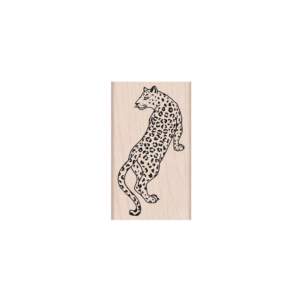 Leopard Woodblock Stamp
