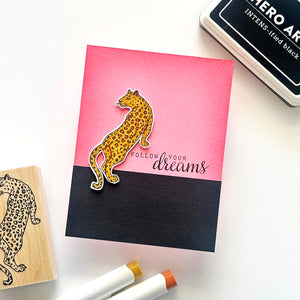 Follow Your Dreams Woodblock Stamp