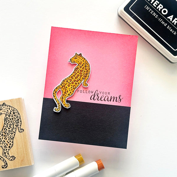 Follow Your Dreams Woodblock Stamp