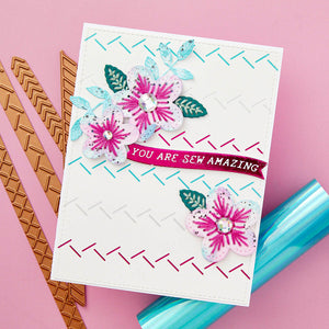 Sew Amazing - Glimmer Hot Foil Kit of the Month (Plates & Die Only)