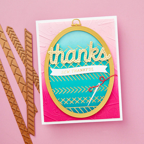 Sew Amazing - Glimmer Hot Foil Kit of the Month (Plates & Die Only)