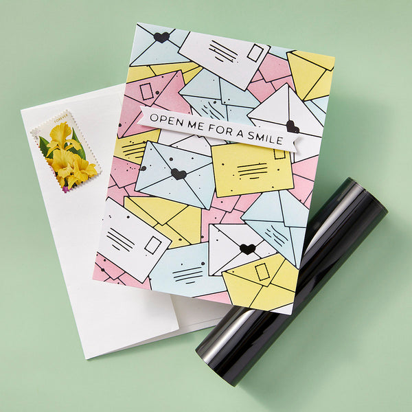 Scattered Letters -  Glimmer Hot Foil Kit of the Month (Plates & Die Only)