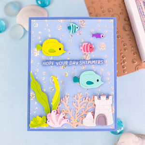 Beneath the Bubbles - Glimmer Hot Foil Kit of the Month (Plates & Die Only)