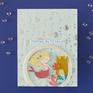 Beneath the Bubbles - Glimmer Hot Foil Kit of the Month (Plates & Die Only)