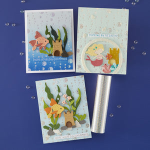 Beneath the Bubbles - Glimmer Hot Foil Kit of the Month (Plates & Die Only)