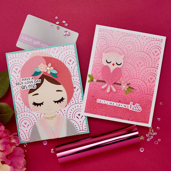 Soft Hearted - Glimmer Hot Foil Kit of the Month (Plates & Die Only)
