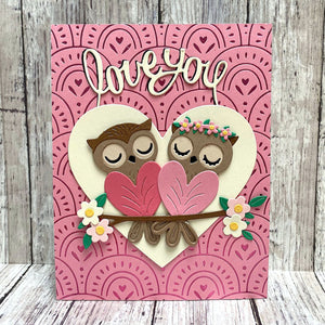Soft Hearted - Glimmer Hot Foil Kit of the Month (Plates & Die Only)