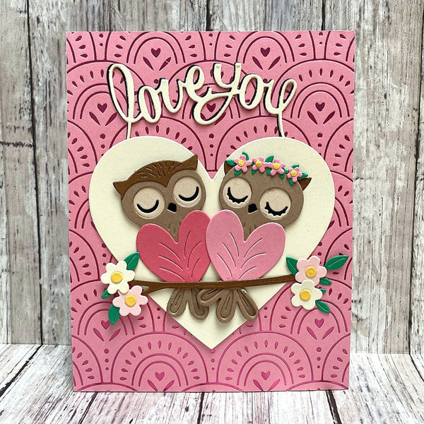 Soft Hearted - Glimmer Hot Foil Kit of the Month (Plates & Die Only)