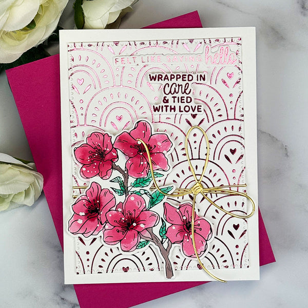 Soft Hearted - Glimmer Hot Foil Kit of the Month (Plates & Die Only)