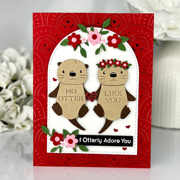 Soft Hearted - Glimmer Hot Foil Kit of the Month (Plates & Die Only)