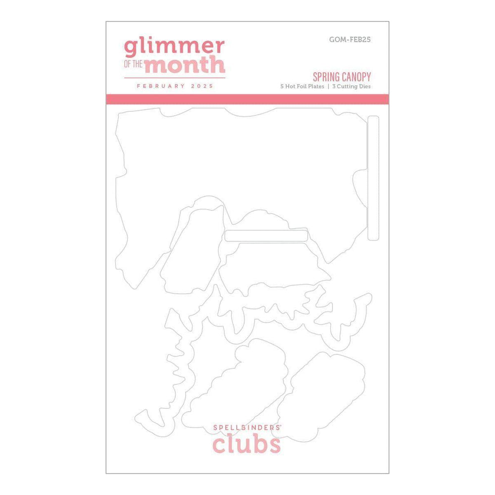 Spring Canopy -  Glimmer Hot Foil Kit of the Month (Plates & Die Only)