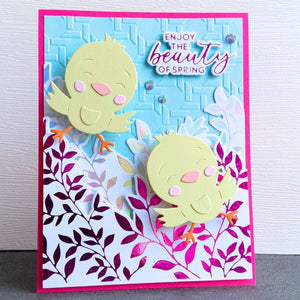Spring Canopy -  Glimmer Hot Foil Kit of the Month (Plates & Die Only)