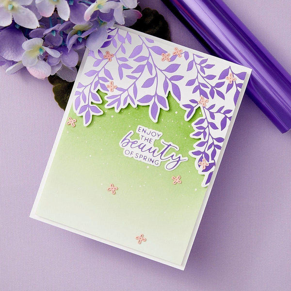 Spring Canopy -  Glimmer Hot Foil Kit of the Month (Plates & Die Only)