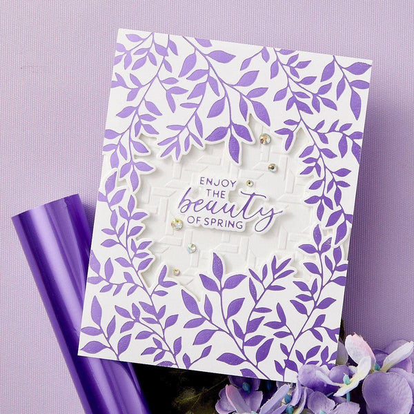 Spring Canopy -  Glimmer Hot Foil Kit of the Month (Plates & Die Only)