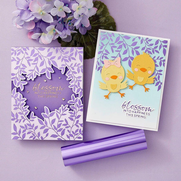 Spring Canopy -  Glimmer Hot Foil Kit of the Month (Plates & Die Only)