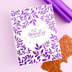 Spring Canopy -  Glimmer Hot Foil Kit of the Month (Plates & Die Only)