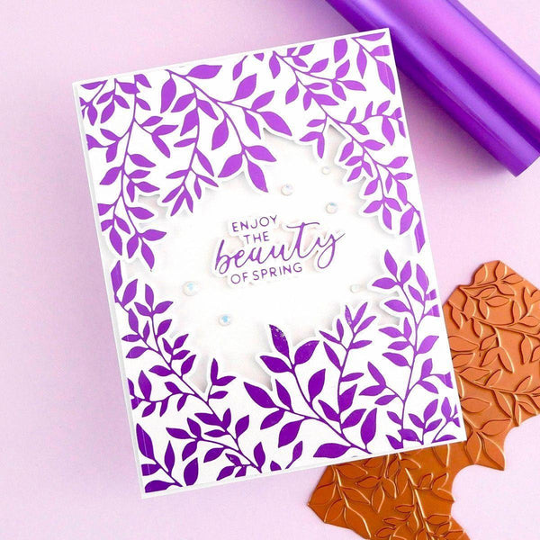 Spring Canopy -  Glimmer Hot Foil Kit of the Month (Plates & Die Only)