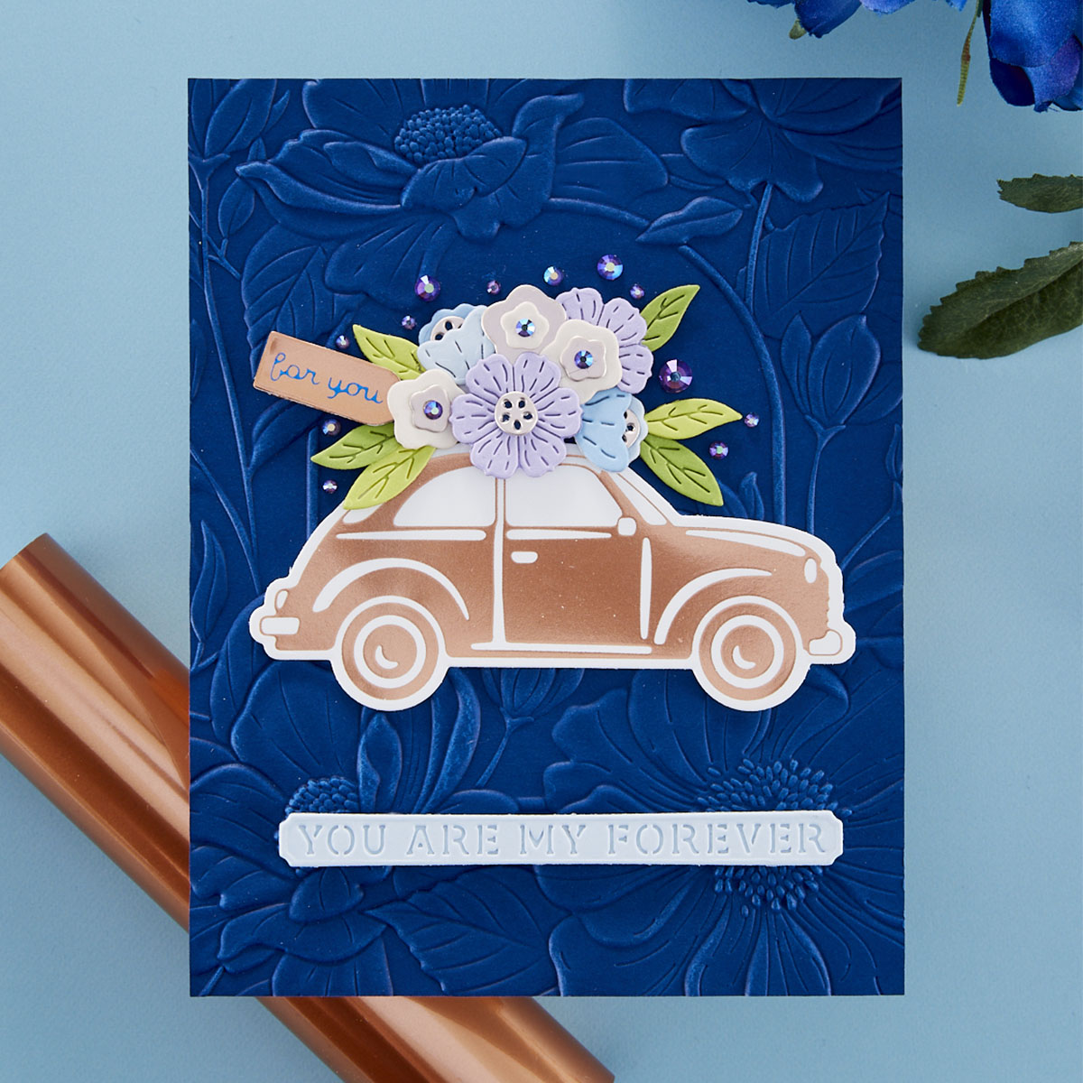 Flower Delivery - Glimmer Hot Foil Kit of the Month (Plates & Dies Only)