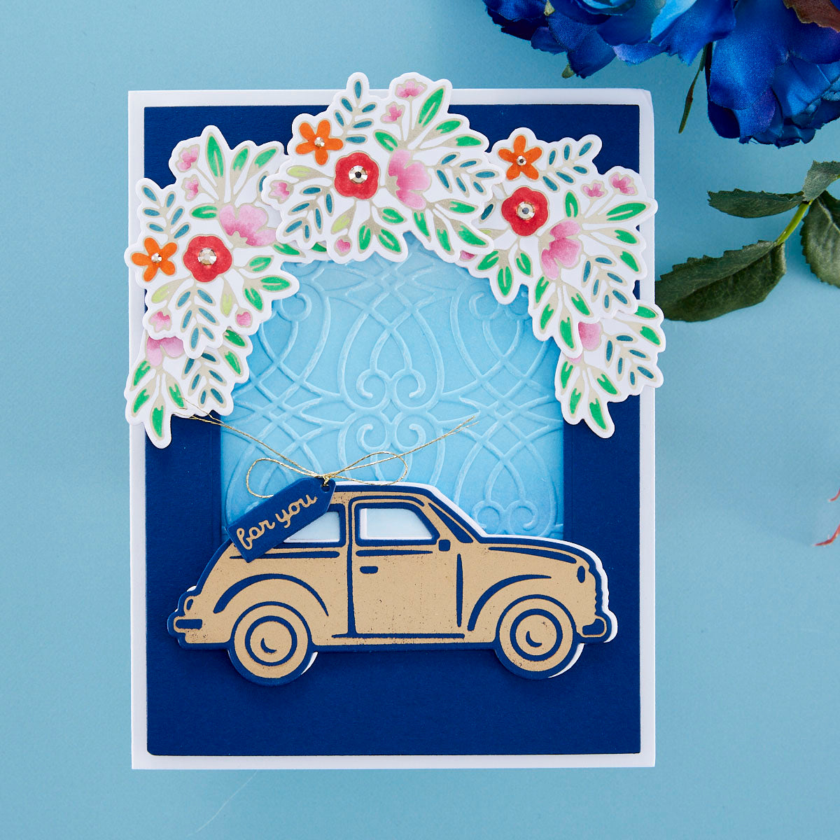 Flower Delivery - Glimmer Hot Foil Kit of the Month (Plates & Dies Only)