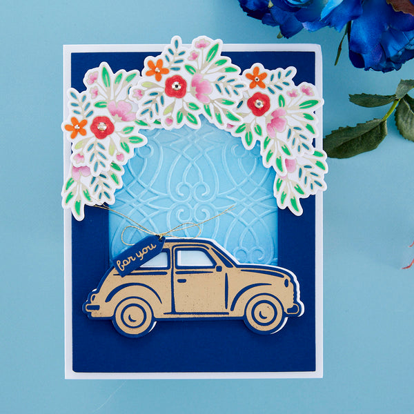 Flower Delivery - Glimmer Hot Foil Kit of the Month (Plates & Dies Only)