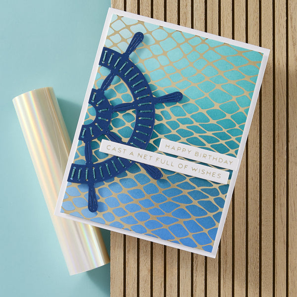 Cast Away - Glimmer Hot Foil Kit of the Month (Plates & Die Only)