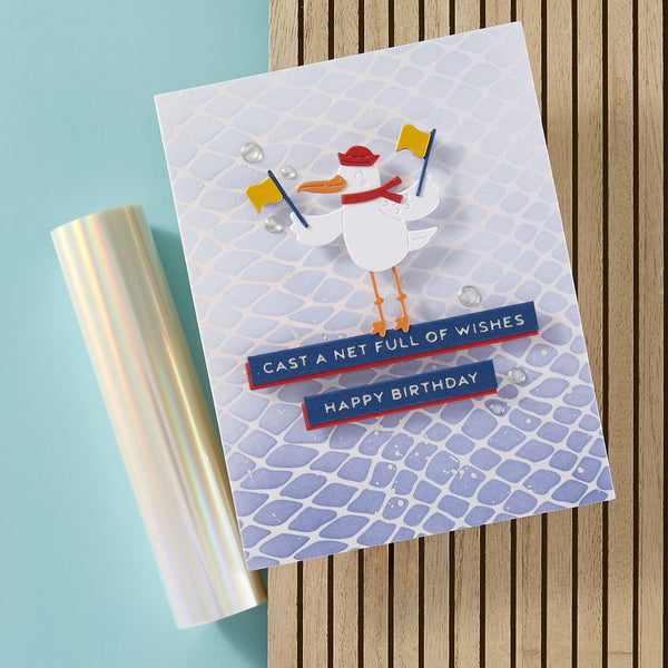 Cast Away - Glimmer Hot Foil Kit of the Month (Plates & Die Only)