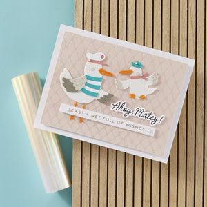 Cast Away - Glimmer Hot Foil Kit of the Month (Plates & Die Only)