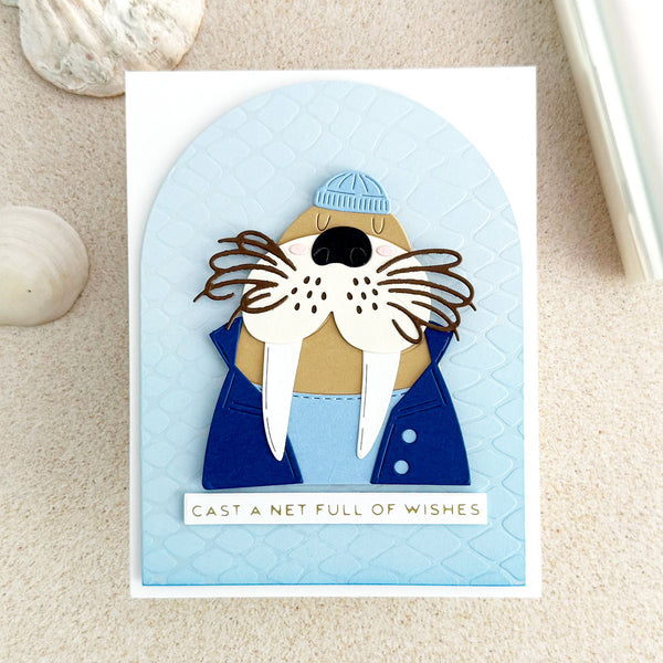 Cast Away - Glimmer Hot Foil Kit of the Month (Plates & Die Only)