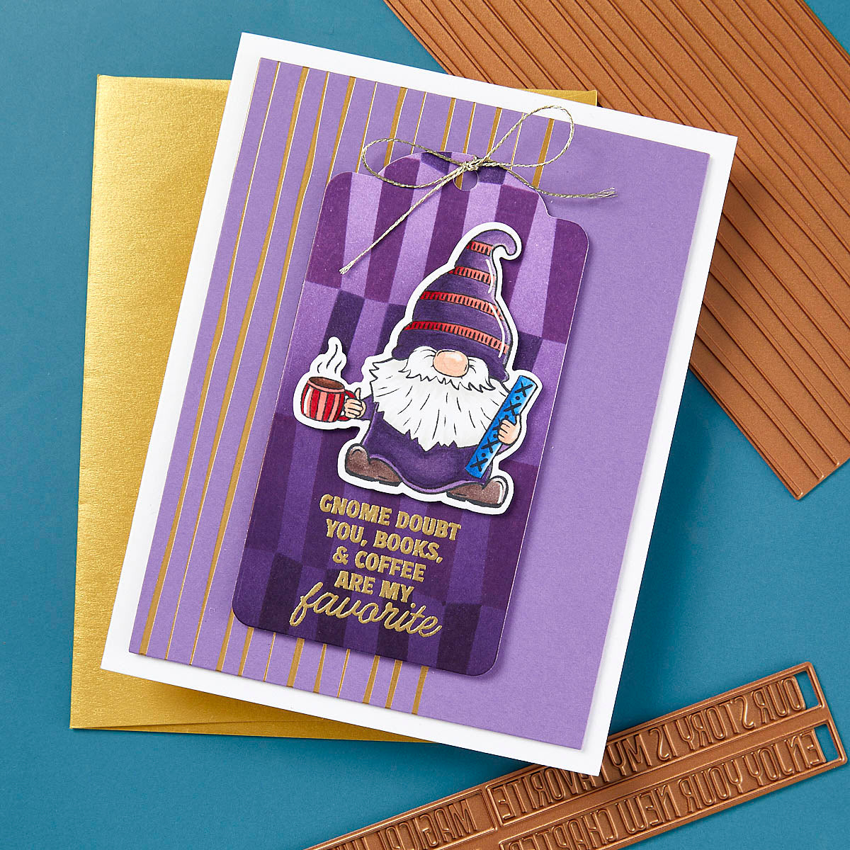 Sketched Lines - Glimmer Hot Foil Kit of the Month (Plates & Die Only)