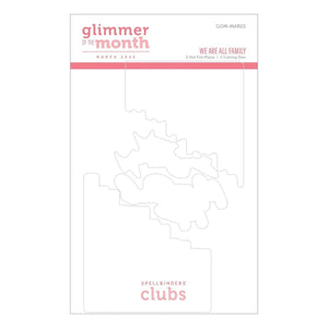 We Are All Family -  Glimmer Hot Foil Kit of the Month (Plates & Die Only)
