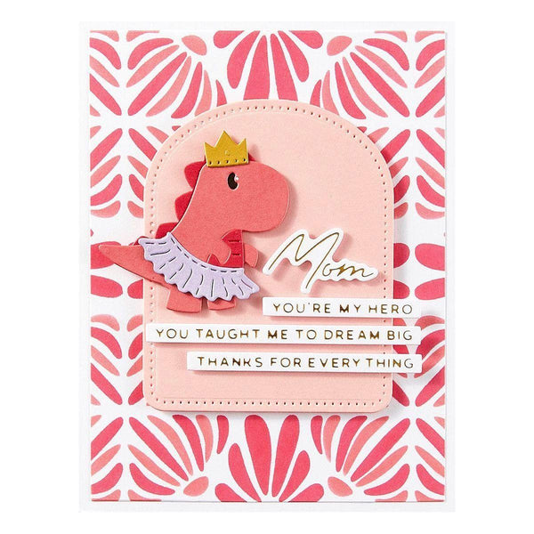 We Are All Family -  Glimmer Hot Foil Kit of the Month (Plates & Die Only)
