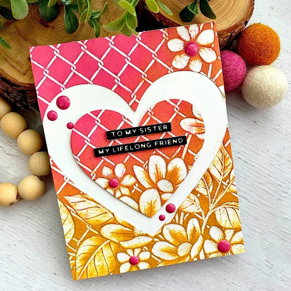 We Are All Family -  Glimmer Hot Foil Kit of the Month (Plates & Die Only)