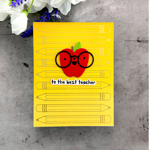 Scribbled A Note -  Glimmer Hot Foil Kit of the Month (Plates & Die Only)