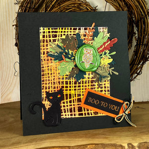 Gilded Weave - Glimmer Hot Foil Kit of the Month (Plates & Die Only)