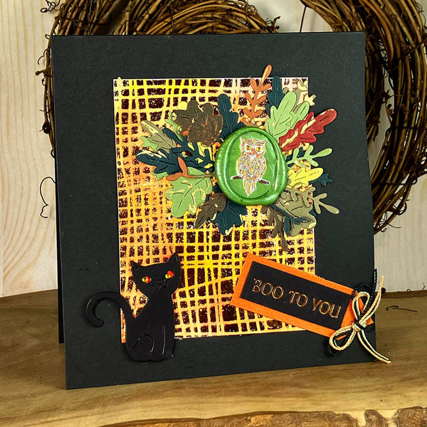 Gilded Weave - Glimmer Hot Foil Kit of the Month (Plates & Die Only)