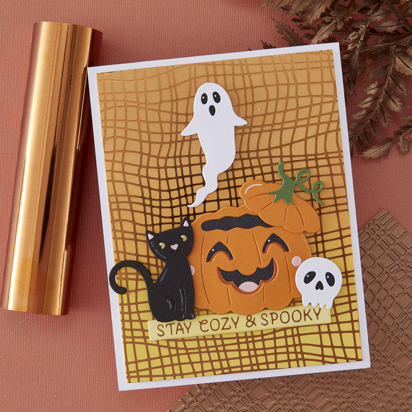 Gilded Weave - Glimmer Hot Foil Kit of the Month (Plates & Die Only)