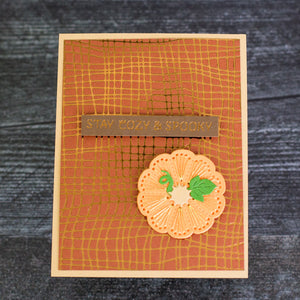 Gilded Weave - Glimmer Hot Foil Kit of the Month (Plates & Die Only)