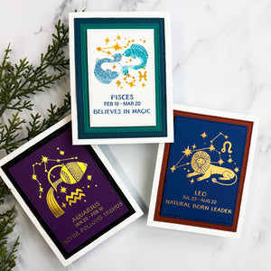 Block Print Aquarius Registration Press + Foil Plate