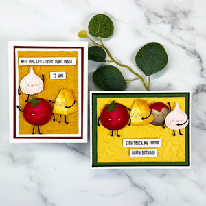 Al Dente 3D Embossing Folder
