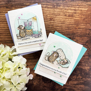 Heart and Soul Cling Rubber Stamps by House-Mouse